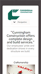 Mobile Screenshot of cunninghamconstructionmichigan.com